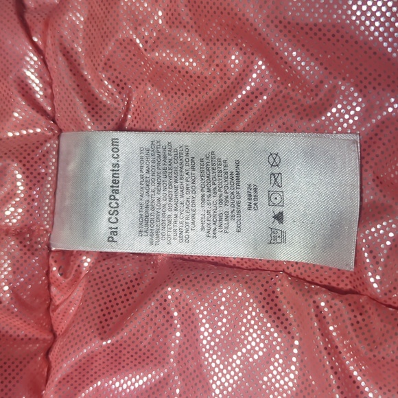 Columbia Boy's Barlow Pass Blue Down Insulated Synthetic Top Jacket XS - Picture 10 of 12